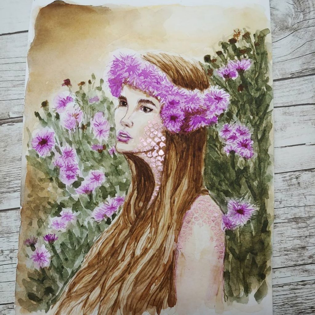 Flower Mermaid - Maria Gehrke