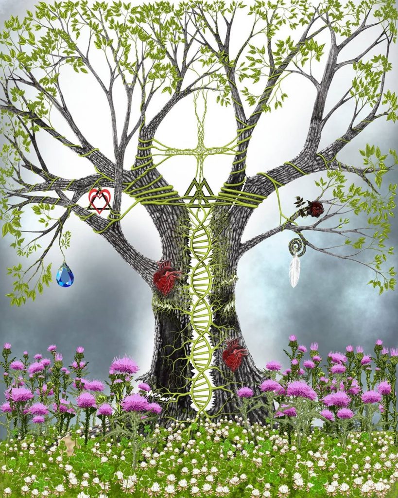 DNA tree - Kindel Page