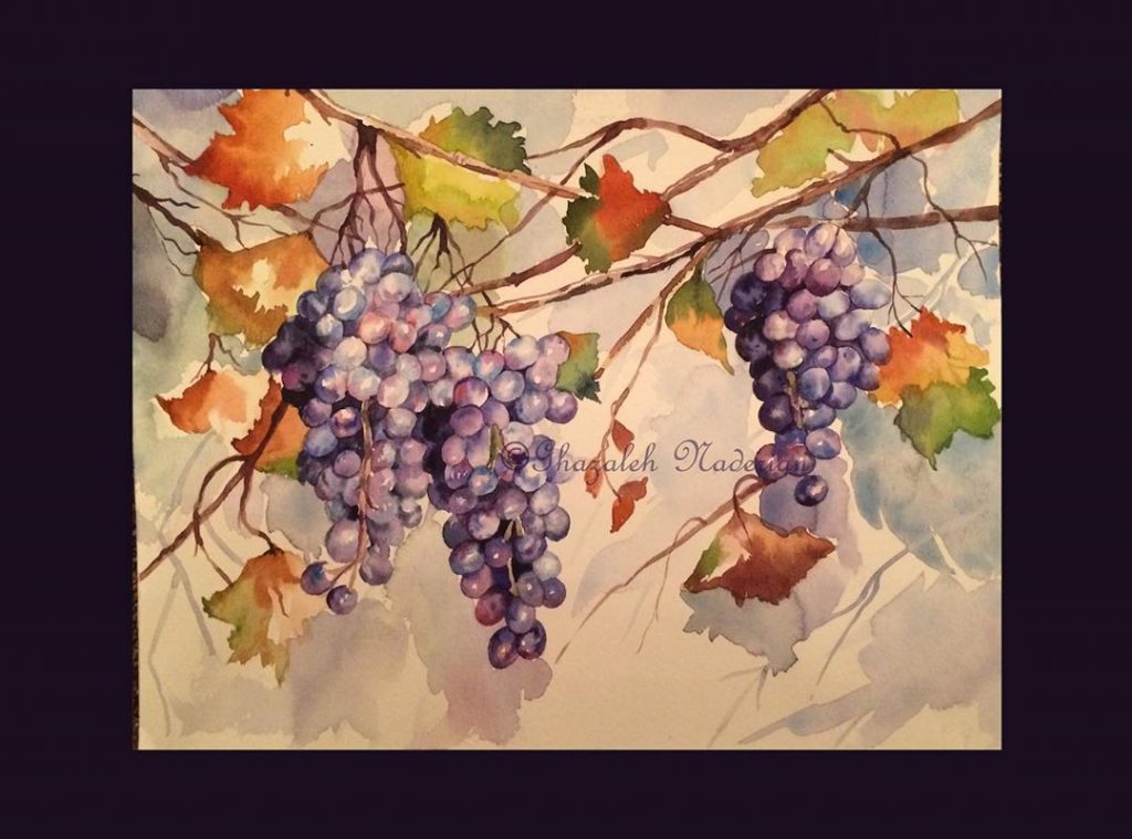 Purple Grapes - Ghazaleh