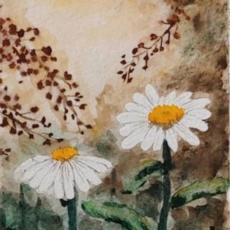 wild flower watercolor
