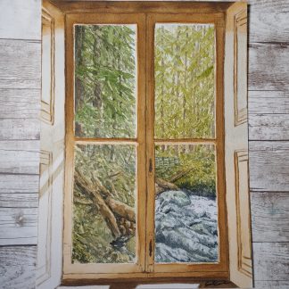 Window to Nature - Forest View - Maria Gehrke