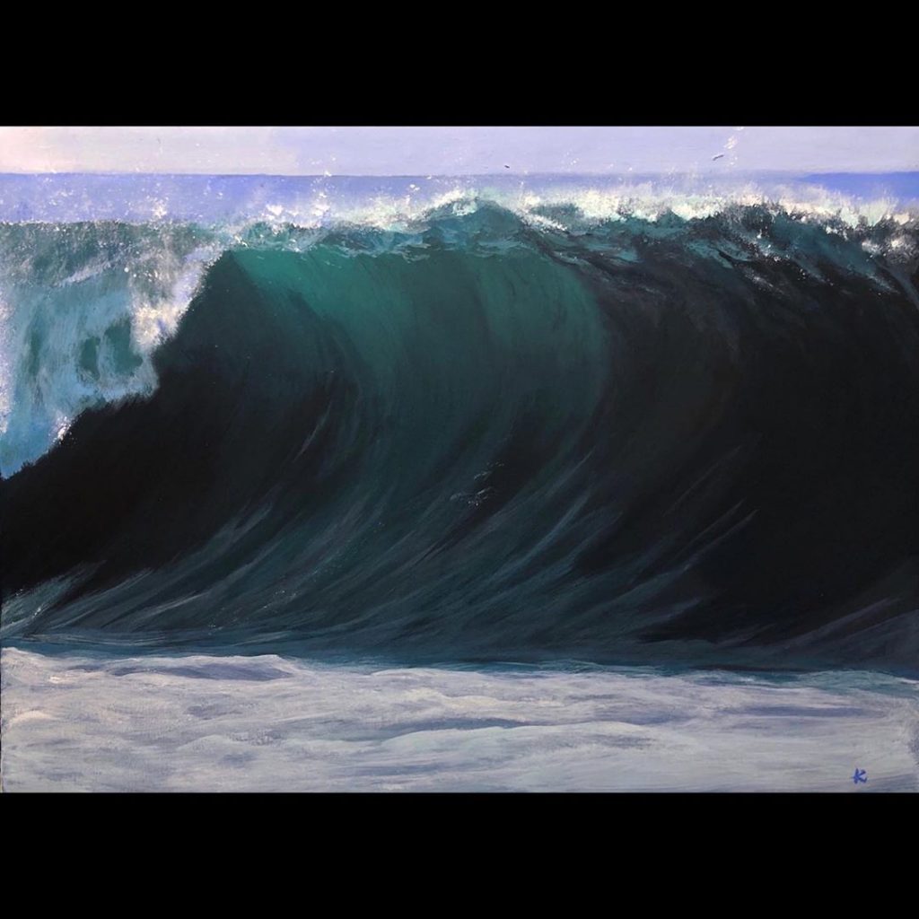 Ocean Painting - Kris Kou