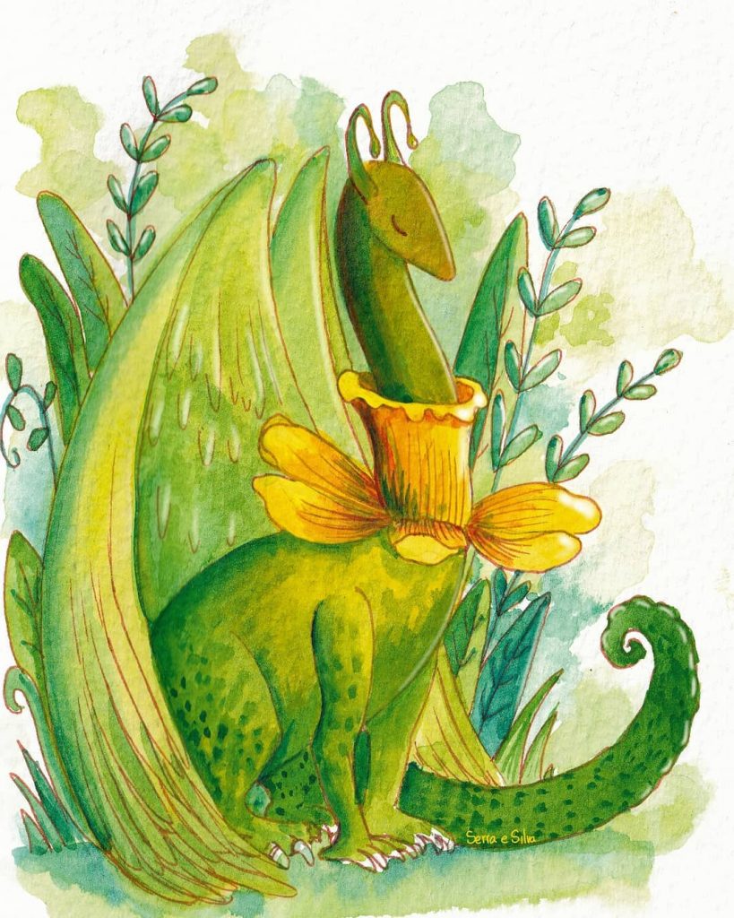 Daffodil dragon - Lizzy