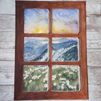 Window to Nature - Mountain View - Maria Gehrke